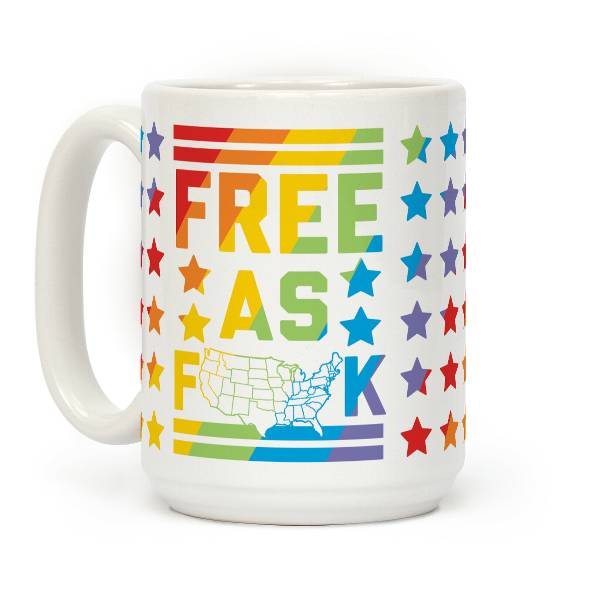 Free As F**k Coffee Mug